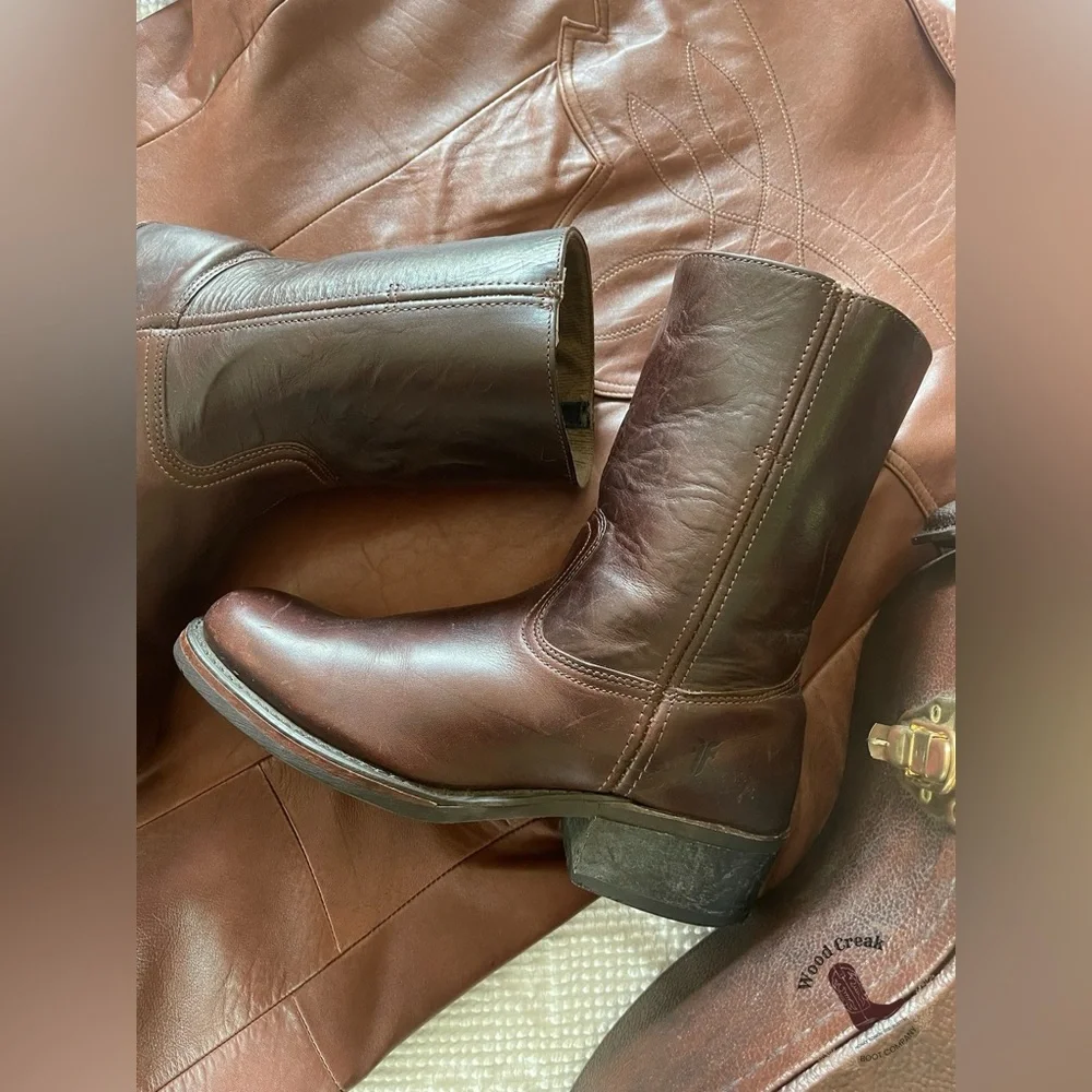 FRYE | Short Campus Boots 10L - Picture 1 of 8